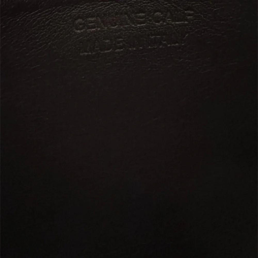 Stefano Ricci Brown Genuine Italian Calf Leather Printed Continental Wallet